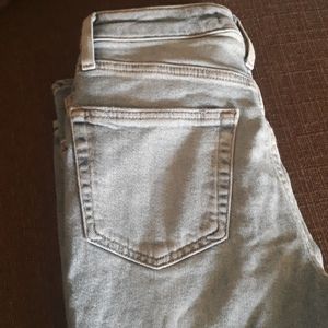 Disstressed Mom jeans